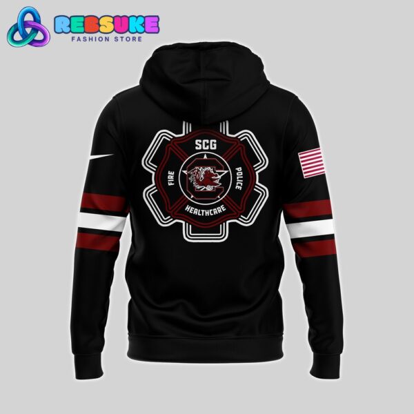 South Carolina Gamecocks x Firefighter Appreciation Night Hoodie Set - Image 3
