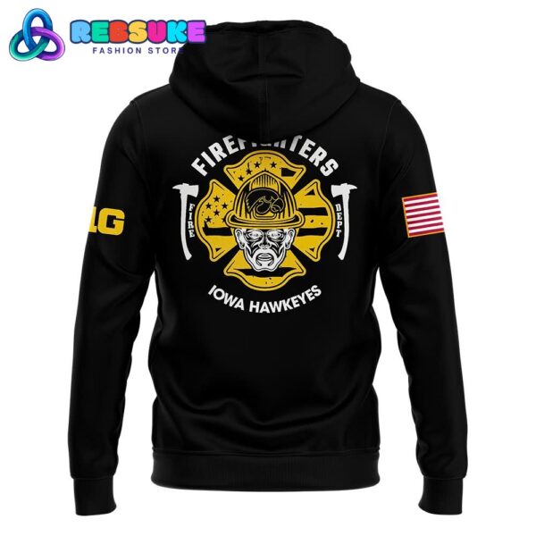 Iowa Hawkeyes Football x Firefighter Appreciation Night Hoodie Set - Image 3