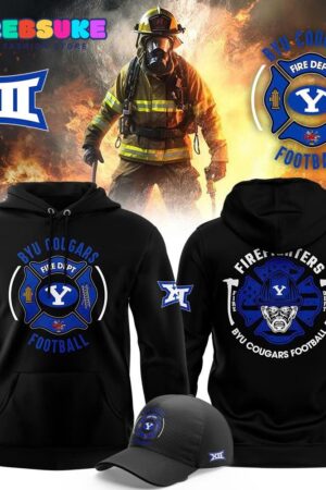 BYU Cougars Football x Firefighter Appreciation Night Hoodie Set