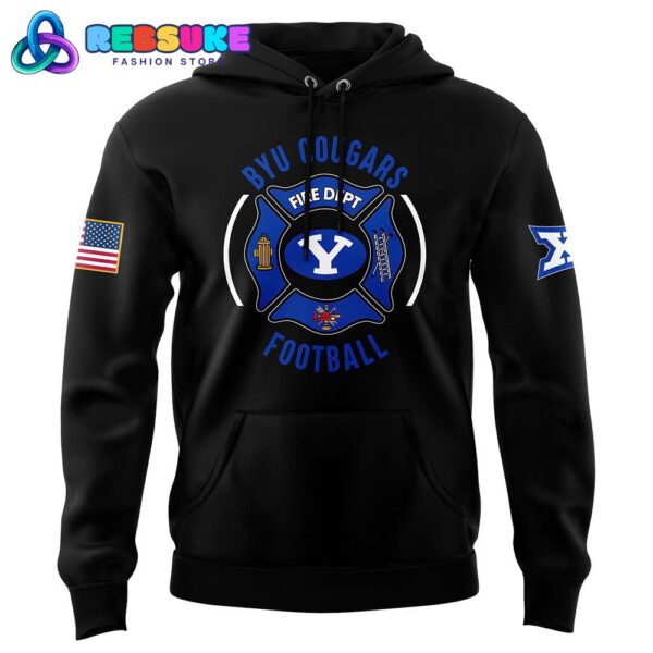 BYU Cougars Football x Firefighter Appreciation Night Hoodie Set - Image 2