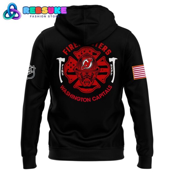New Jersey Devils x Firefighter Appreciation Night Hoodie Set - Image 3