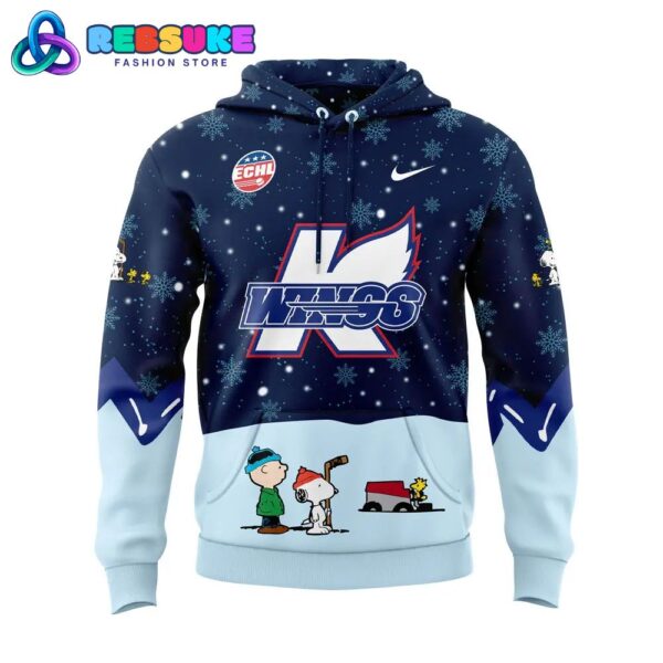 Kalamazoo Wings Peanuts and Snoopy Night Hoodie Set - Image 2