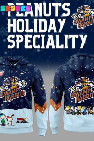 Greenville Swamp Rabbits Peanuts and Snoopy Hoodie Set