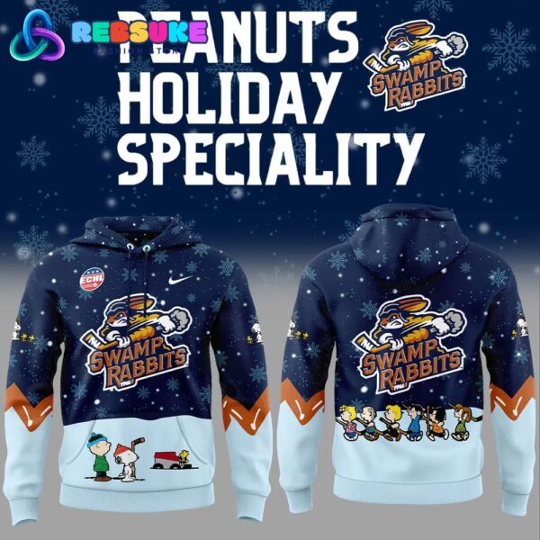 Greenville Swamp Rabbits Peanuts and Snoopy Hoodie Set