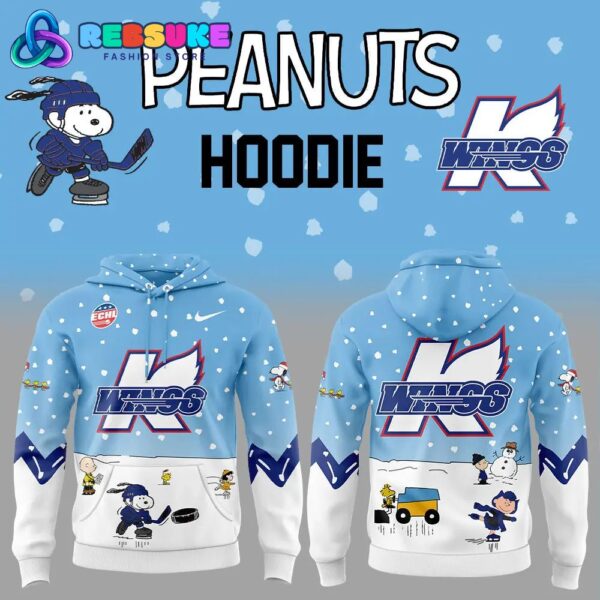 Kalamazoo Wings Peanuts and Snoopy Hoodie Set