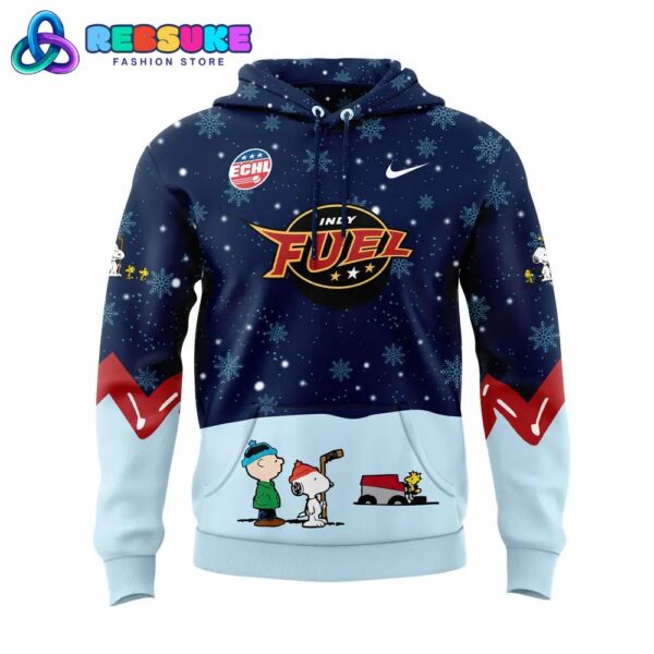 Indy Fuel Peanuts and Snoopy Night Hoodie Set - Image 2