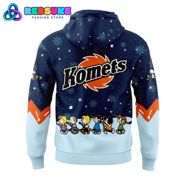 Fort Wayne Komets Peanuts and Snoopy Night Hoodie Set - Image 3