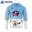 Columbus Blue Jackets Peanuts and Snoopy Hoodie Set