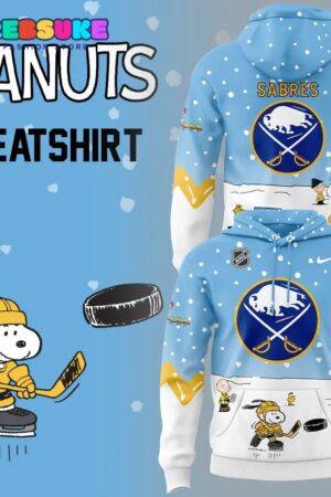 Buffalo Sabres Peanuts and Snoopy Hoodie Set