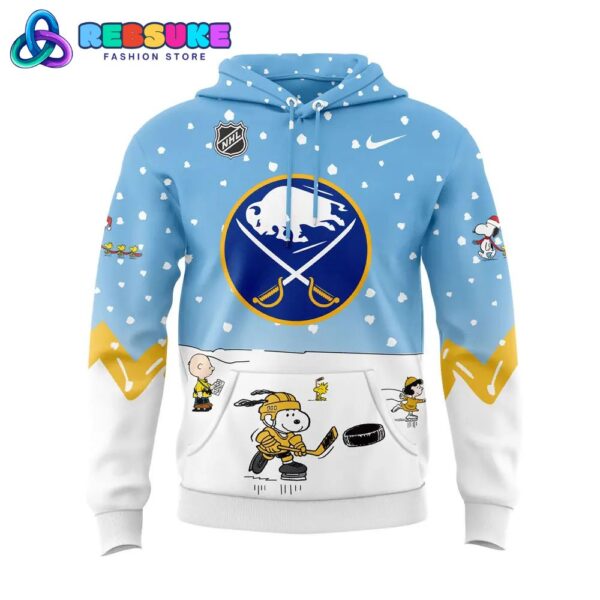 Buffalo Sabres Peanuts and Snoopy Hoodie Set - Image 2