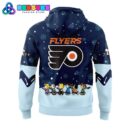 Philadelphia Flyers Peanuts and Snoopy Night Hoodie Set