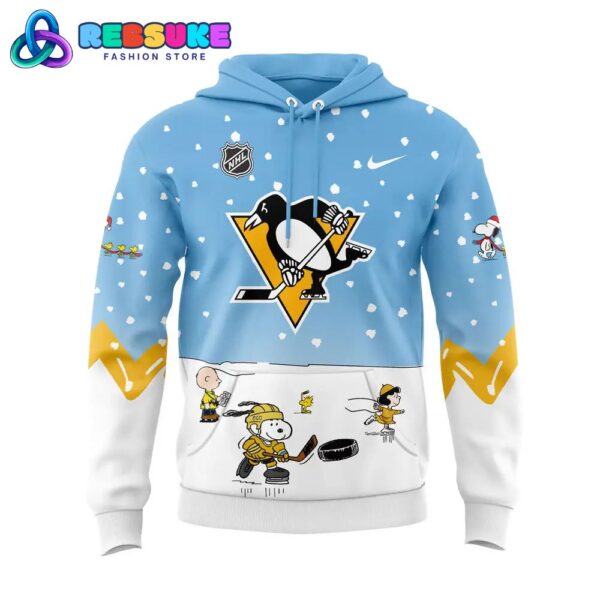 Pittsburgh Penguins Snoopy Night Hoodie Set - Image 2