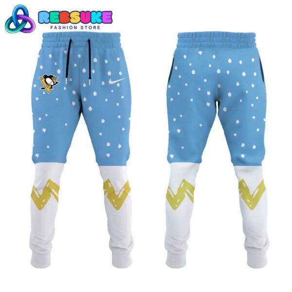 Pittsburgh Penguins Snoopy Night Hoodie Set - Image 4