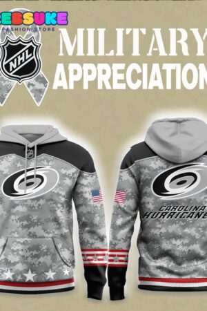 Carolina Hurricanes 2024 Military Appreciation Hoodie Set