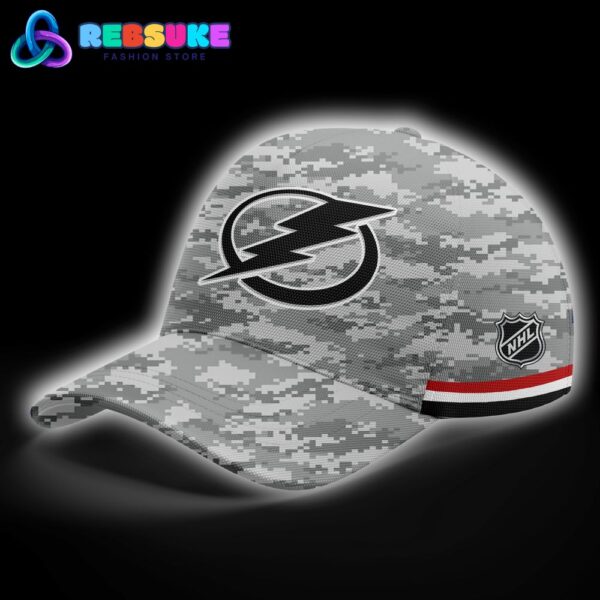 Tampa Bay Lightning 2024 Military Appreciation Hoodie Set - Image 4