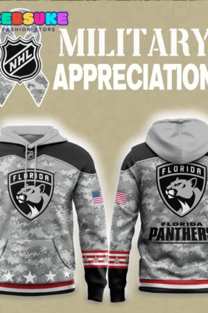 Florida Panthers 2024 Military Appreciation Hoodie Set