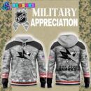 San Jose Sharks 2024 Military Appreciation Hoodie Set