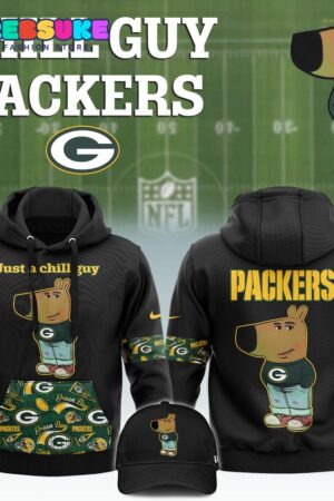 Chill Guy NFL Green Bay Packers Hoodie Set 2024