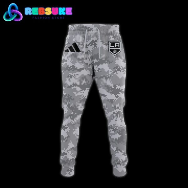 Los Angeles Kings 2024 Military Appreciation Hoodie Set - Image 3