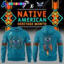 Charlotte Hornets Native American Heritage Month Hoodie Set