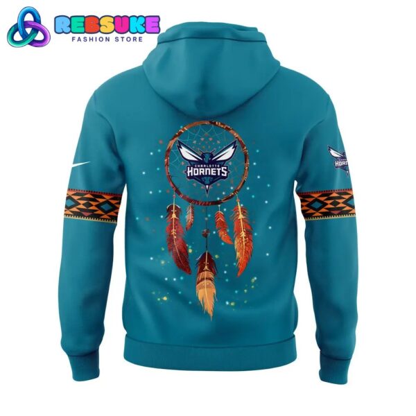 Charlotte Hornets Native American Heritage Month Hoodie Set - Image 3