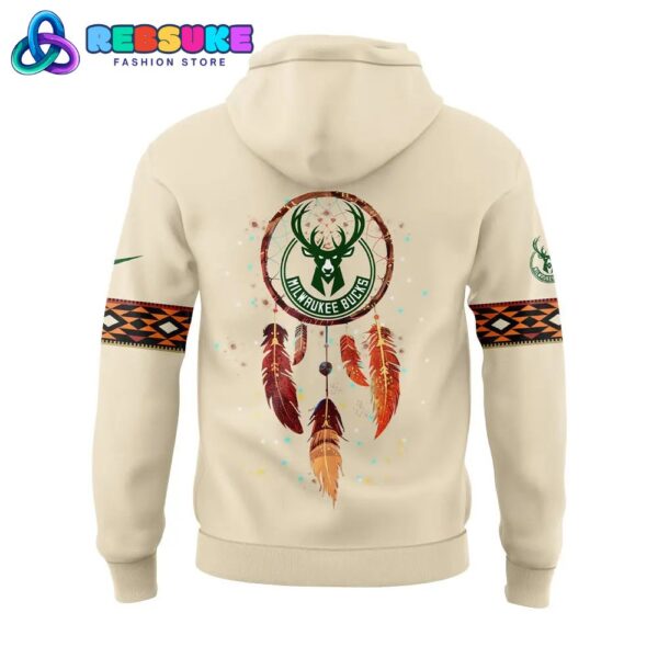 Milwaukee Bucks Native American Heritage Month Hoodie Set - Image 3