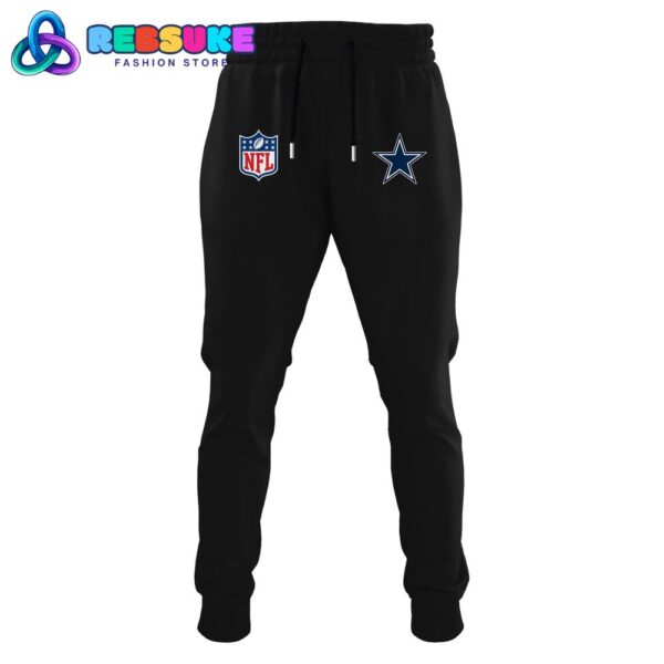 Chill Guy NFL Dallas Cowboys Hoodie Set 2024 - Image 3