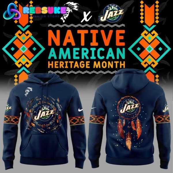 Utah Jazz Native American Heritage Month Hoodie Set