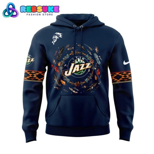 Utah Jazz Native American Heritage Month Hoodie Set - Image 2