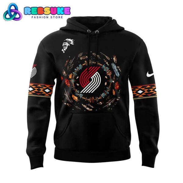 Portland Trail Blazers Native American Heritage Month Hoodie Set - Image 2