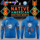 Philadelphia 76ers Native American Heritage Month Hoodie Set