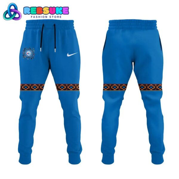 Philadelphia 76ers Native American Heritage Month Hoodie Set - Image 4