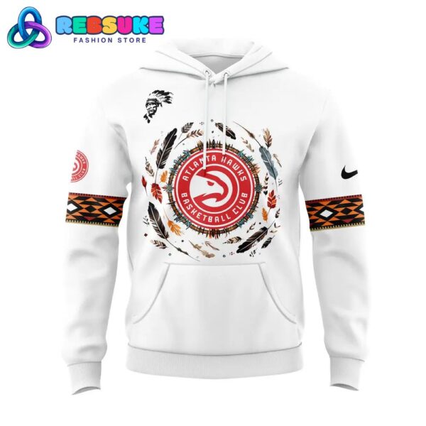 Atlanta Hawks Native American Heritage Month Hoodie Set - Image 2