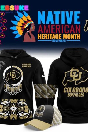 Colorado Buffaloes Native Heritage Hoodie, Cap Celebrate November