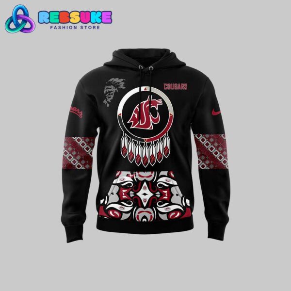 Washington State Cougars Native Heritage Hoodie, Cap Celebrate November - Image 2