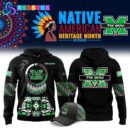 Marshall Thundering Herd Native Heritage Hoodie, Cap Celebrate November