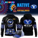 BYU Cougars Native Heritage Hoodie, Cap Celebrate November