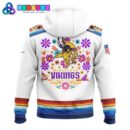 Dia De Los Muertos Minnesota Vikings 2024 Combo Pullover Hoodie