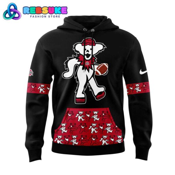 Ohio State Football x Grateful Dead Night Hoodie, Pants, Cap - Image 2