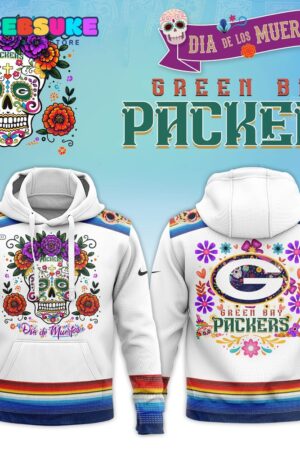 Dia De Los Muertos Green Bay Packers 2024 Combo Pullover Hoodie