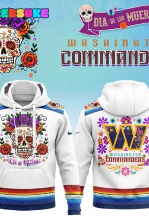 Dia De Los Muertos Washington Commanders 2024 Combo Pullover Hoodie