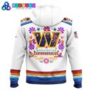 Dia De Los Muertos Washington Commanders 2024 Combo Pullover Hoodie