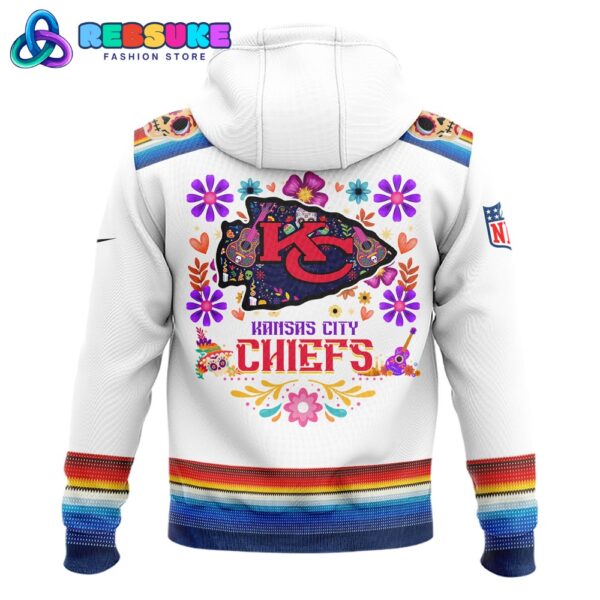 Dia De Los Muertos Kansas City Chiefs 2024 Combo Pullover Hoodie - Image 3