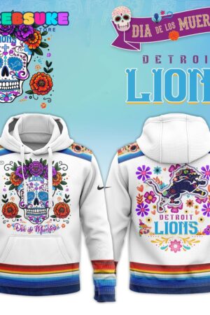 Dia De Los Muertos Detroit Lions 2024 Combo Pullover Hoodie