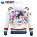Dia De Los Muertos Detroit Lions 2024 Combo Pullover Hoodie