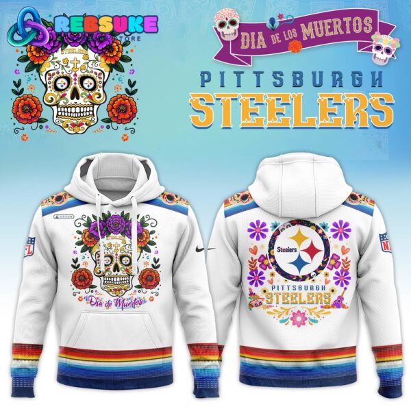 Dia De Los Muertos Pittsburgh Steelers 2024 Combo Pullover Hoodie
