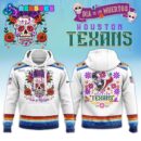 Dia De Los Muertos Houston Texans 2024 Combo Pullover Hoodie