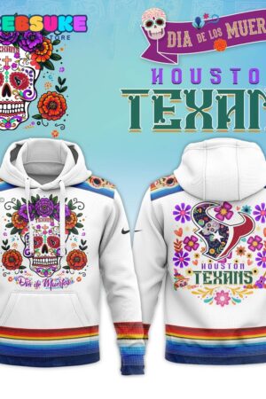 Dia De Los Muertos Houston Texans 2024 Combo Pullover Hoodie