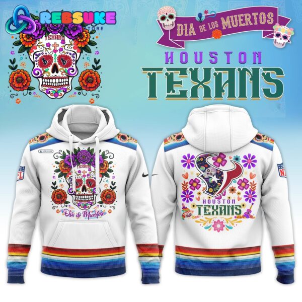 Dia De Los Muertos Houston Texans 2024 Combo Pullover Hoodie