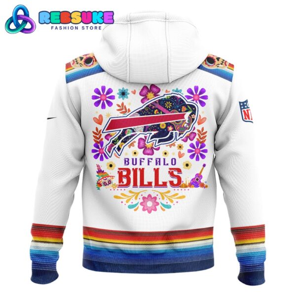 Dia De Los Muertos Buffalo Bills 2024 Pullover Combo Hoodie - Image 3